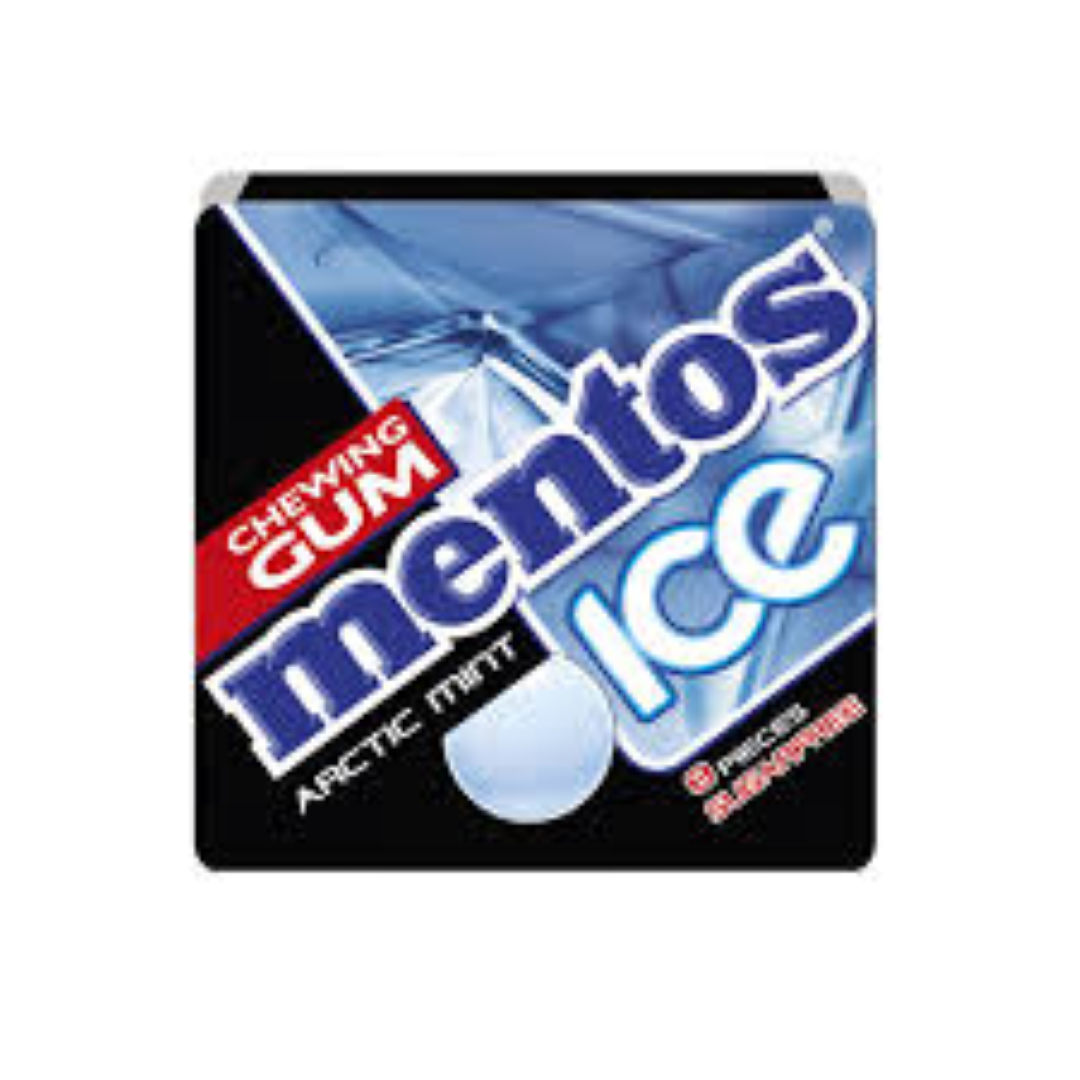 MENTOS ICE GUM ARCTIC MINT 11.44G